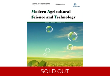 Modern Agricultural Science and Technology